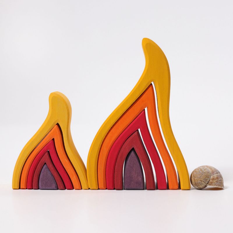 Grimm's houten Element - Vuur Groot
