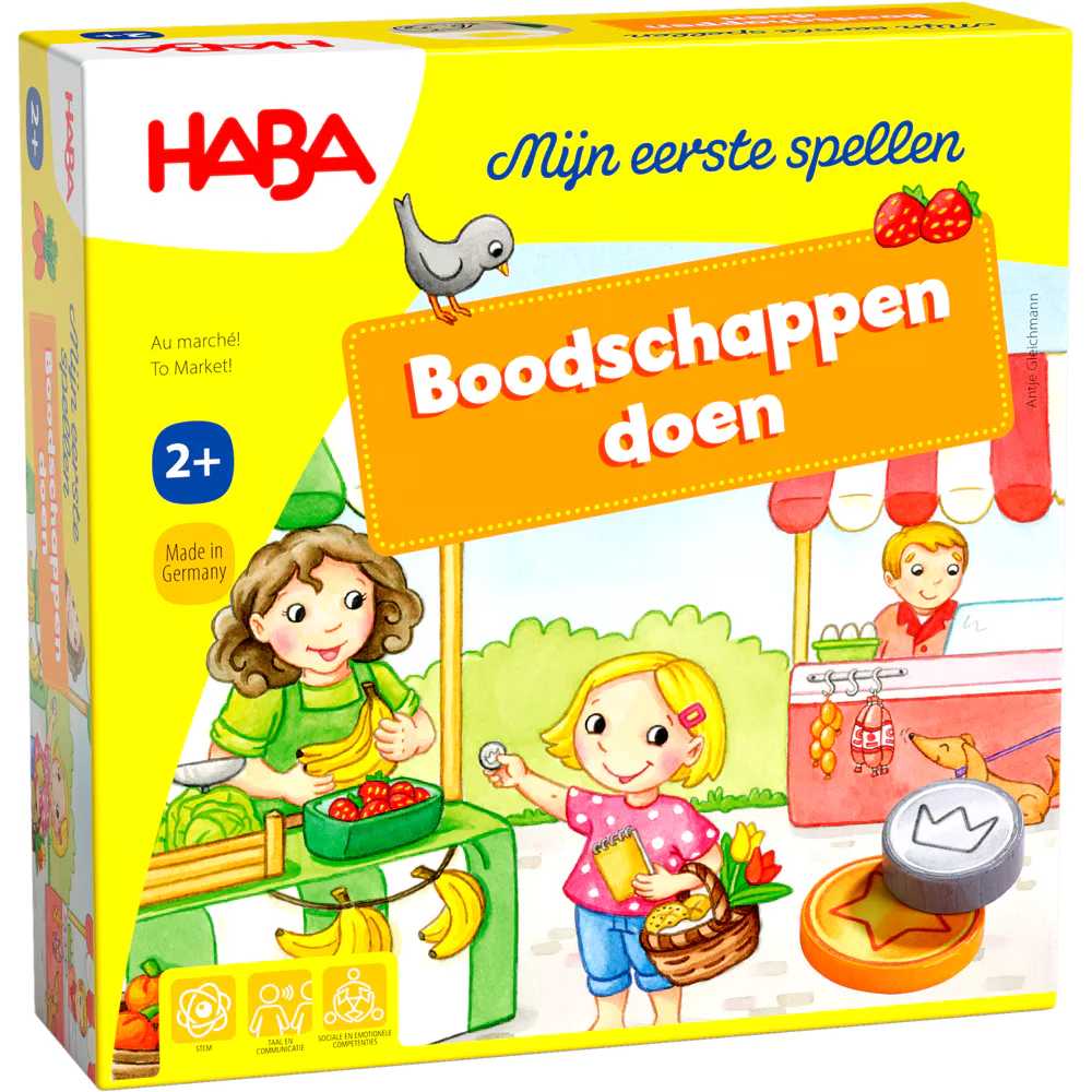 Haba Mijn eerste Spellen | Boodschappen doen 2+ | Speel je Wijs