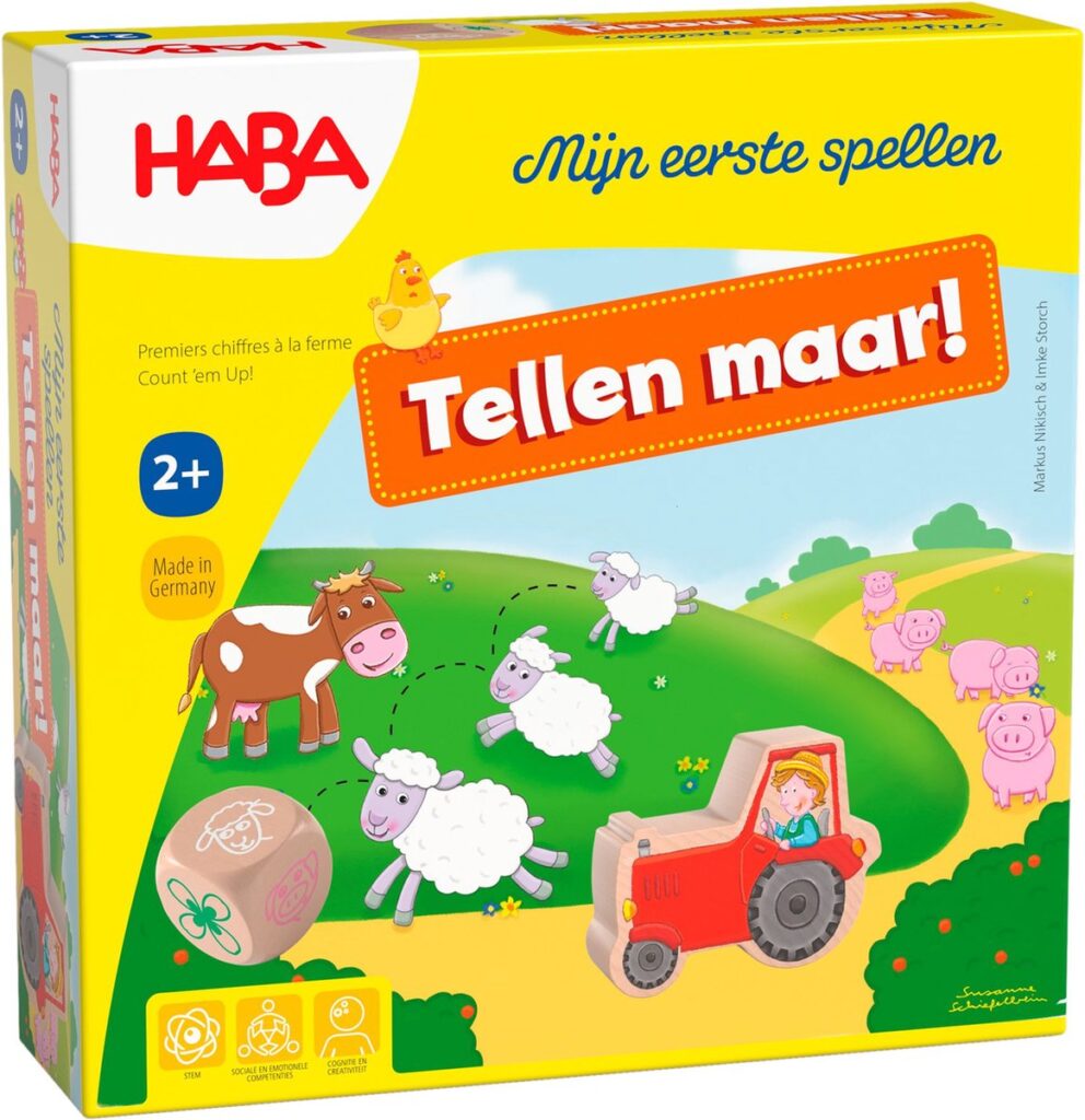 Haba Mijn eerste spellen - Tellen Maar! 2+ | Speel je Wijs
