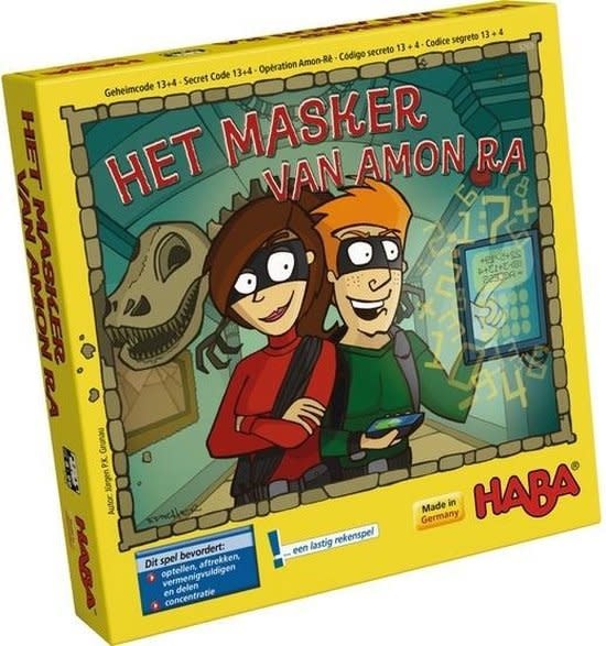 Haba spel-Het Masker Van Amon Ra 8+