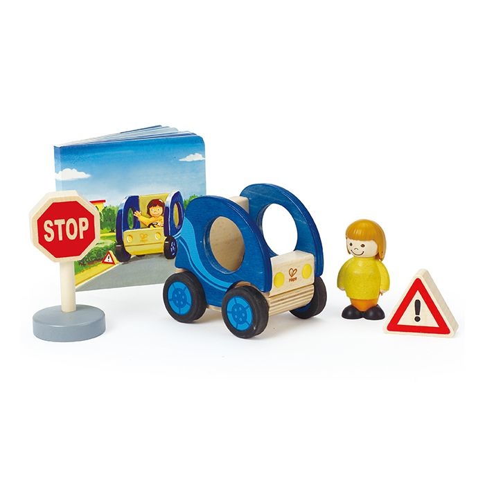 Hape Mijn kleine wereld-Smart Car & Driver | Speel je Wijs
