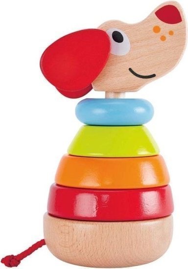 Hape Pepe Regenboog Stapeltoren | Speel je Wijs