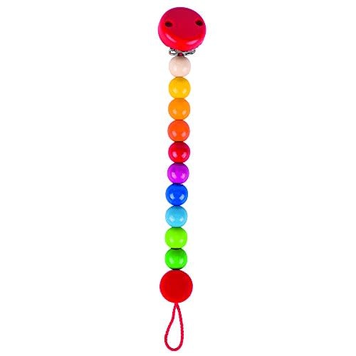 Heimess houten Speenkoord Regenboogkralen