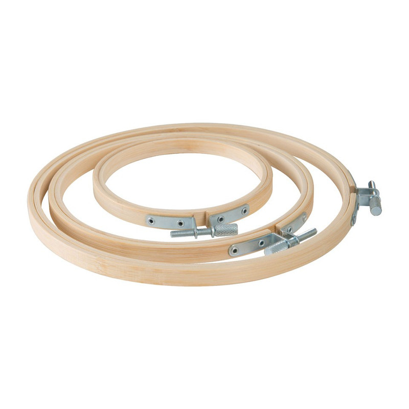Houten Borduurring 15cm | Speel je Wijs