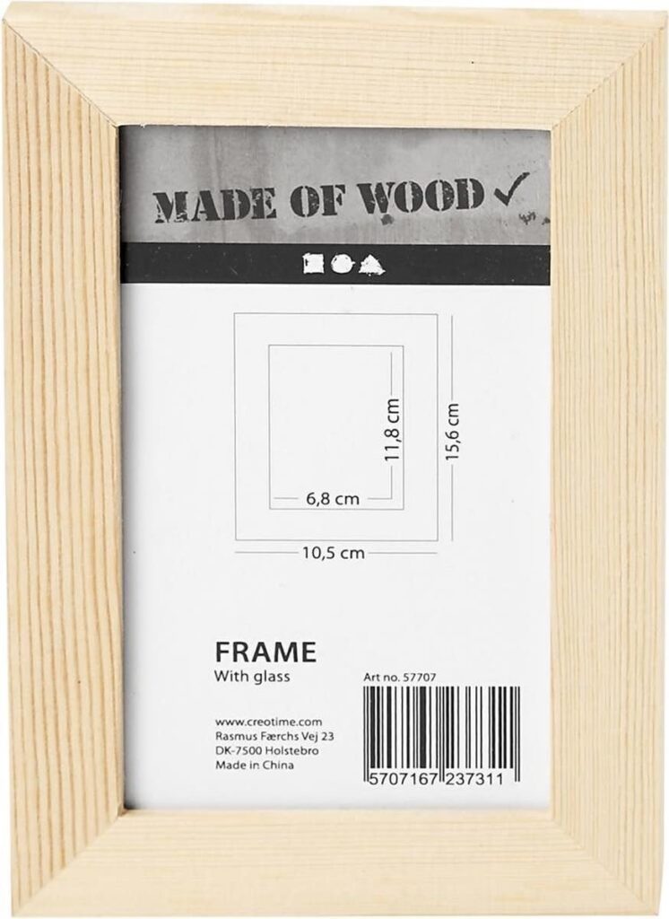 Houten Fotolijst 10,5x16 cm | Speel je Wijs