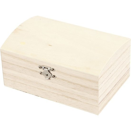 Houten schatkist groot| Speel je Wijs