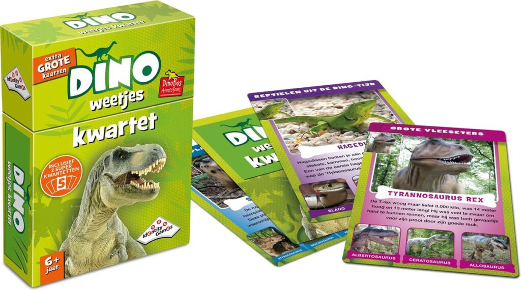 Identity Games Kwartet | Dino Weetjes 6+
