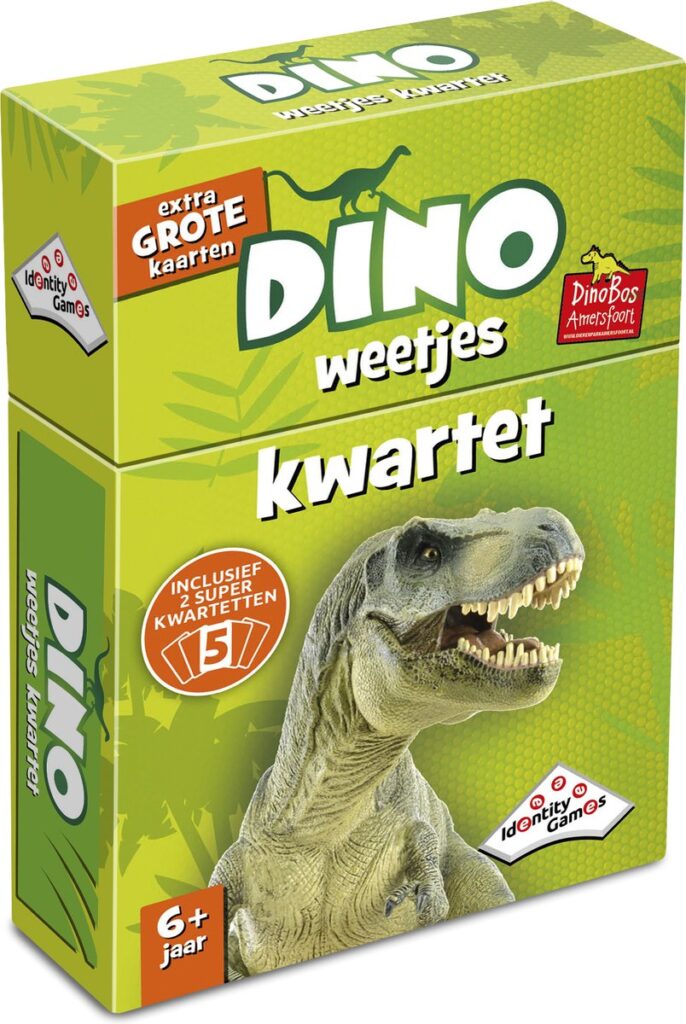 Identity Games Kwartet | Dino Weetjes 6+