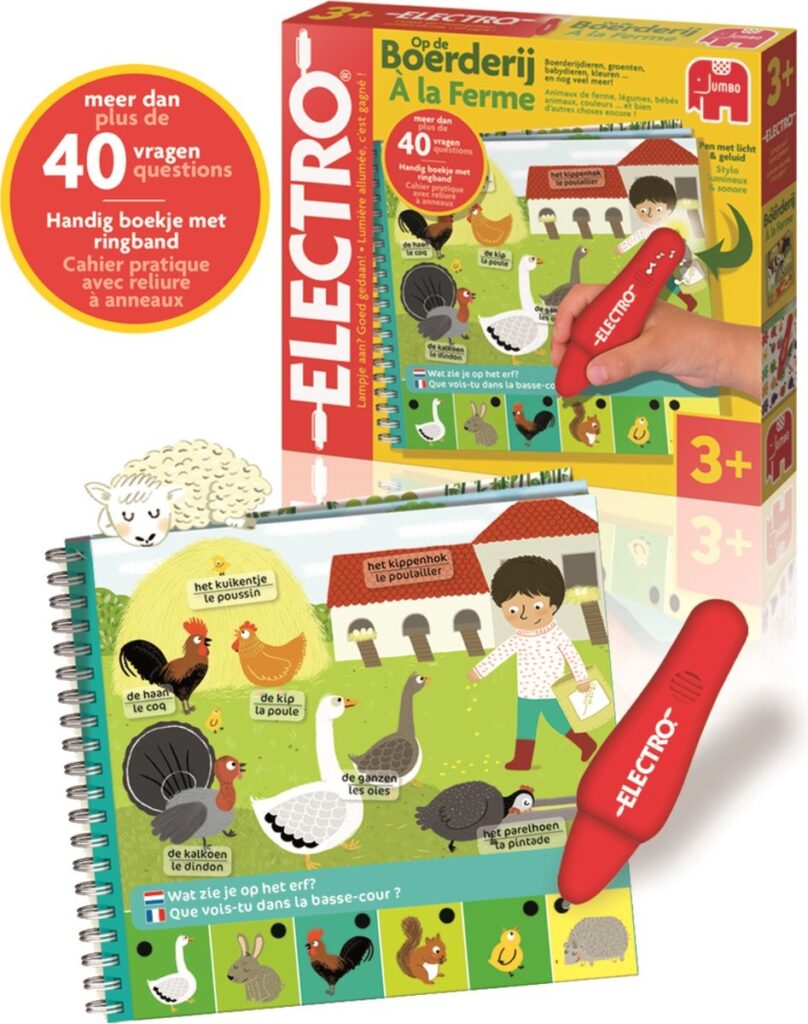 Jumbo Electro Wonderpen | Mini Op De Boerderij 3+ | Speel je Wijs