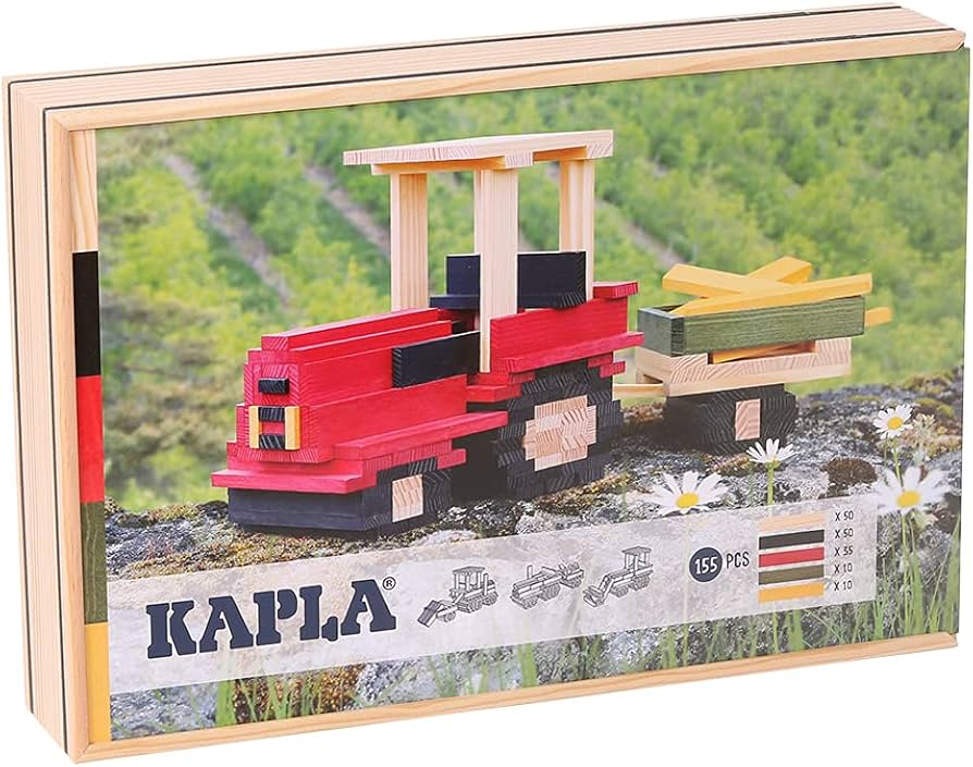 Kapla 155 Bouwplankjes - Tractor | Speel je Wijs