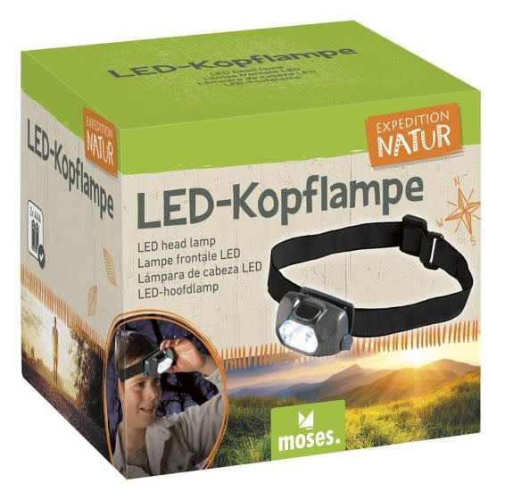 Moses-Expeditie Natuur Led Hoofdlamp