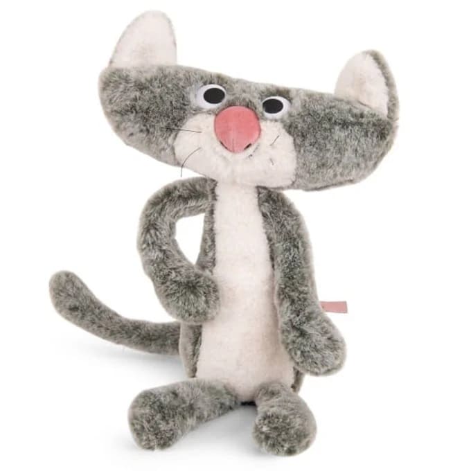 Moulin Roty Knuffel Platte Kat "L'école des loisirs"| Speel je Wijs