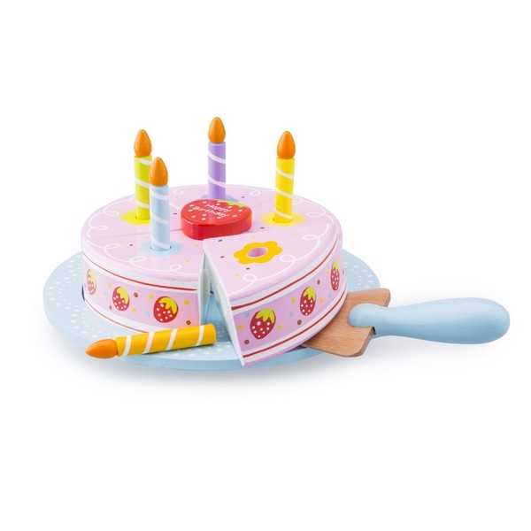 New Classic Toys - Snijtaart met Kaarsjes 2+ | Speel je Wijs