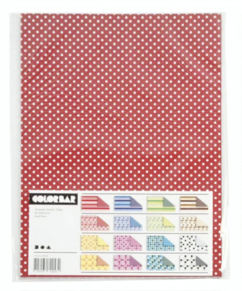 Papier Colorbar 16 sheets