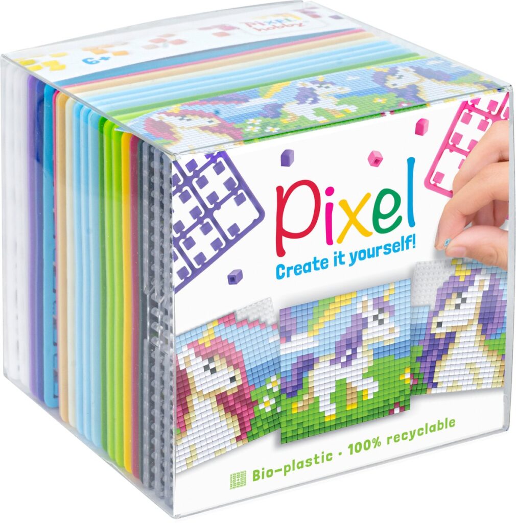 Pixelhobby Kubus Eenhoorn | Speel je Wijs