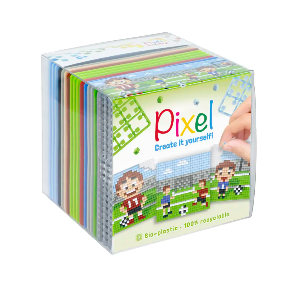Pixelhobby 3 Pack Voetbal | Speel je Wijs