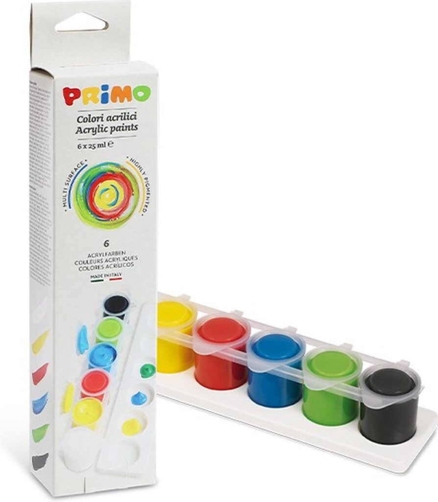 Primo Acrylverf - 6x25ml | Speel je Wijs