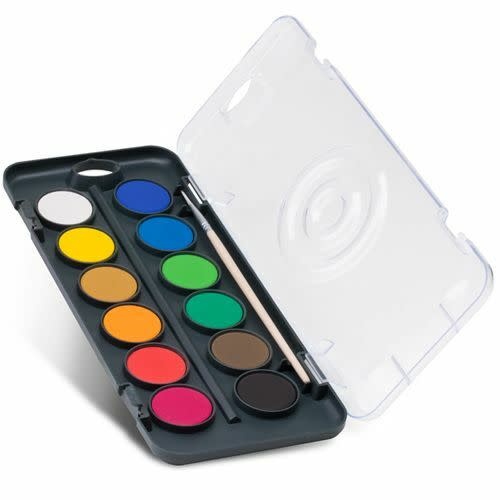 PRIMO - Aquarelverf tablet/penseel - 12 kleuren | Speel je Wijs
