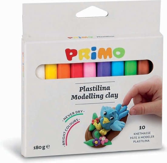 PRIMO Kneedklei 10 kleuren 10x18gram | Speel je Wijs
