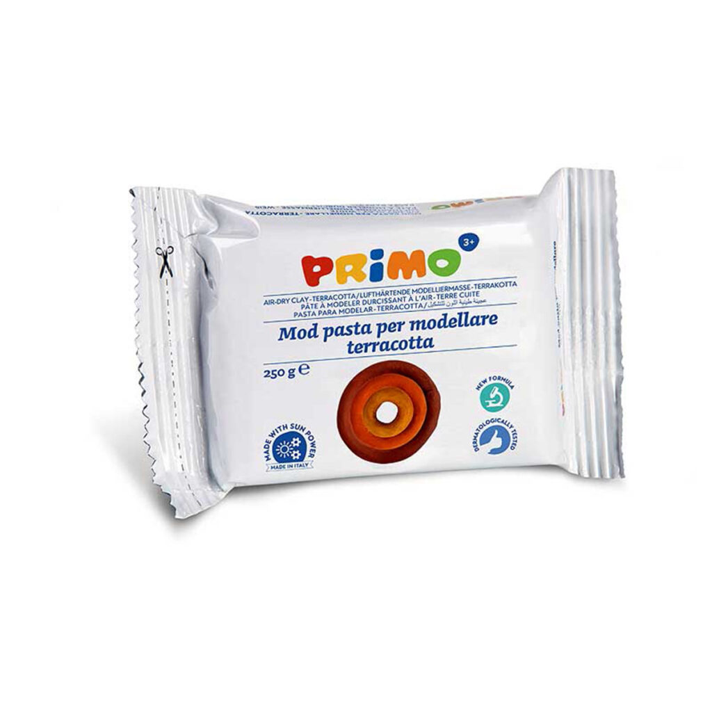 Primo Boetseerklei 250gr - Terracotta | Speel je Wijs