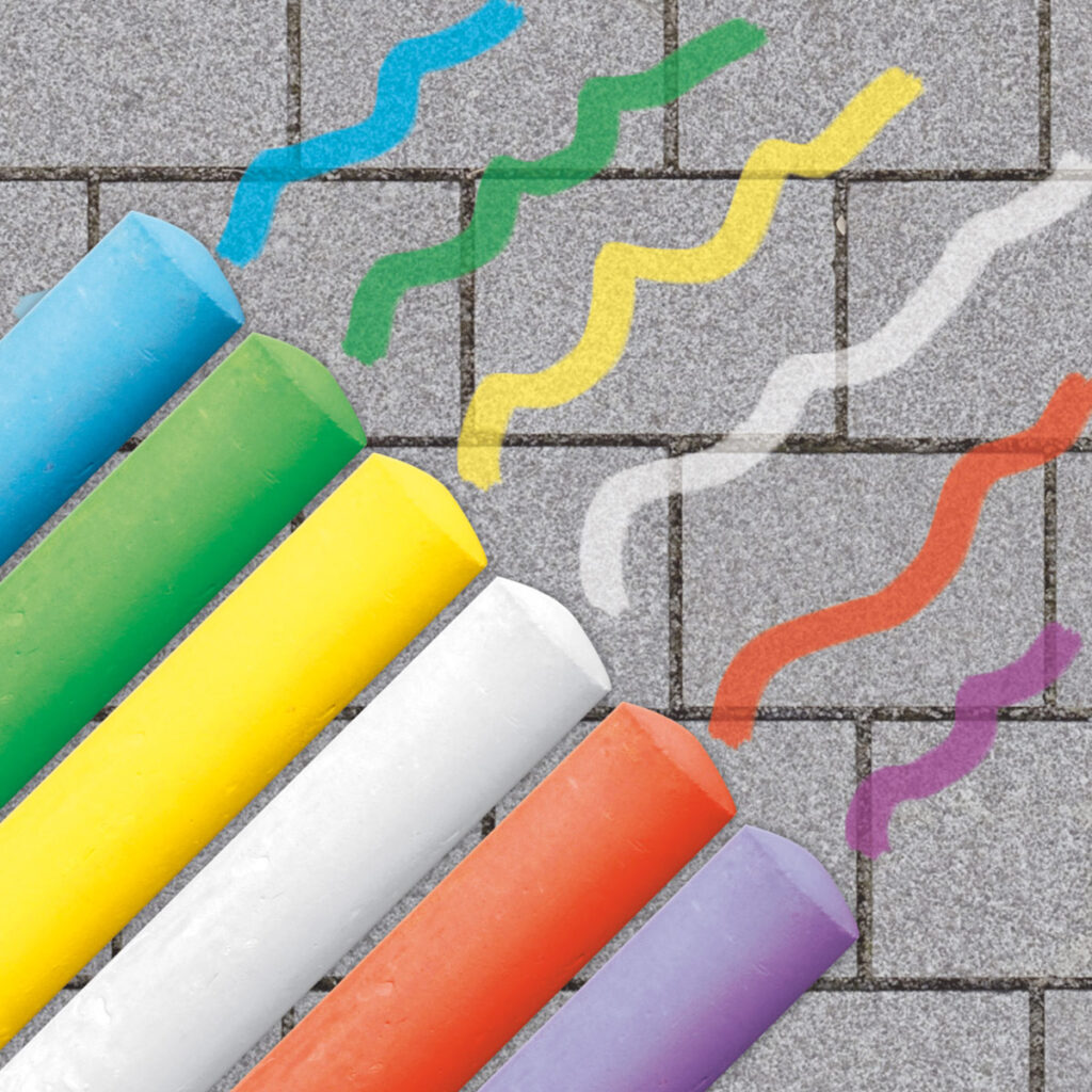 Stoepkrijt 6st. | Speel je Wijs