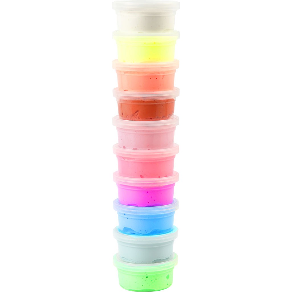 Silk clay - kleuren assorti - basic 2 - 10x40gr.| Speel je Wijs