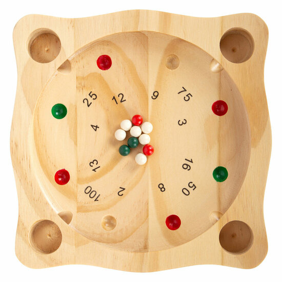 Small Foot Spel met Tol - Houten Boeren Roulette 5+ | Speel je Wijs