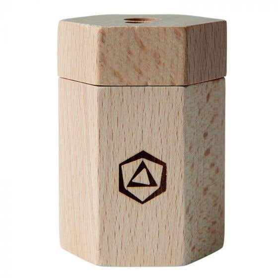 Stockmar Dubbele houten Puntenslijper Hexagon | Speel je Wijs