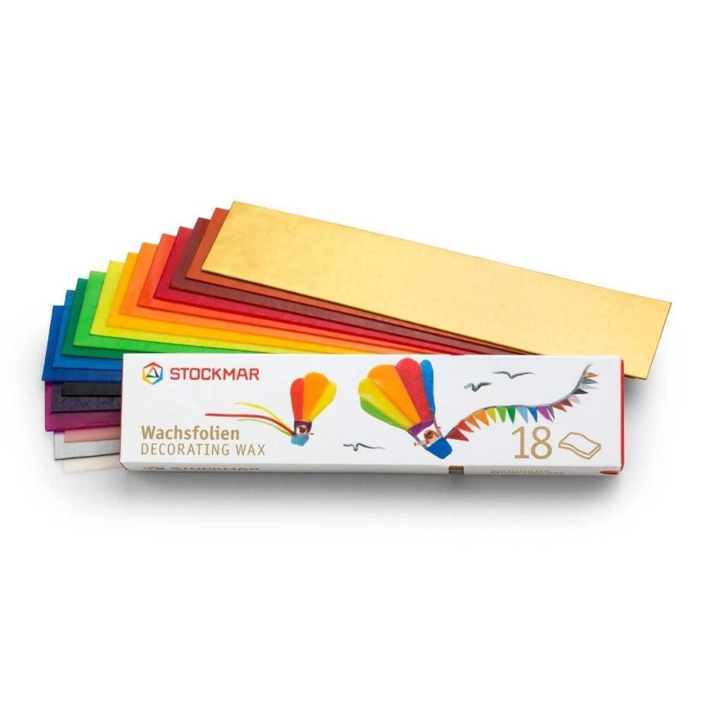 Stockmar Versierwas / Bijenwas Smal 18 kleuren | Speel je Wijs