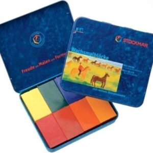 Stockmar Wasblokjes 8 kleuren - Waldorf Assortiment | Speel je Wijs