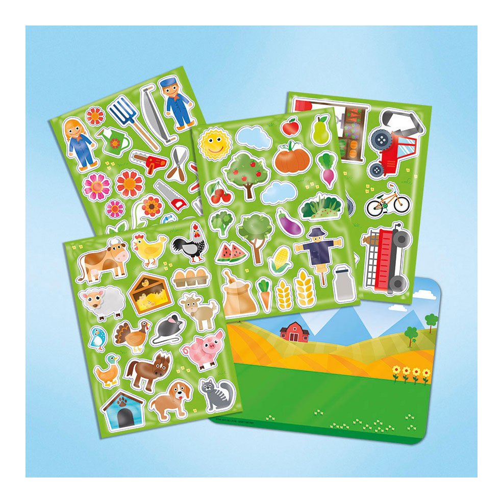 Totum Raamstickers Boerderij | Speel je Wijs