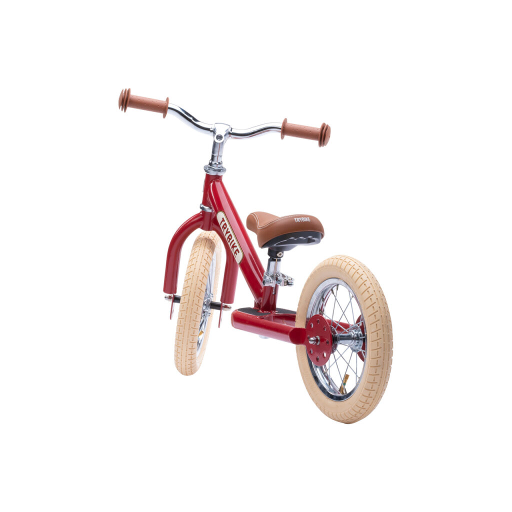 Trybike Loopfiets | Tweewieler Vintage Red Mat