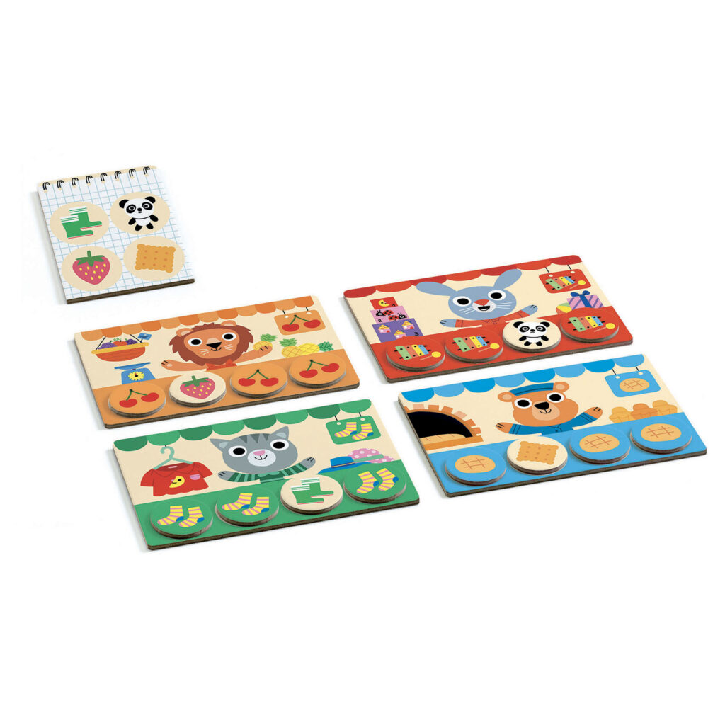 Djeco Lotto Memo Shop 3-6 jaar