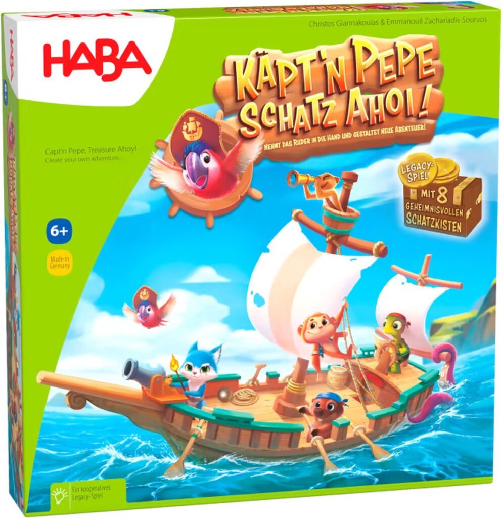 Haba-Spel | Kapitien Pepe Schat Der Zeven (6+)