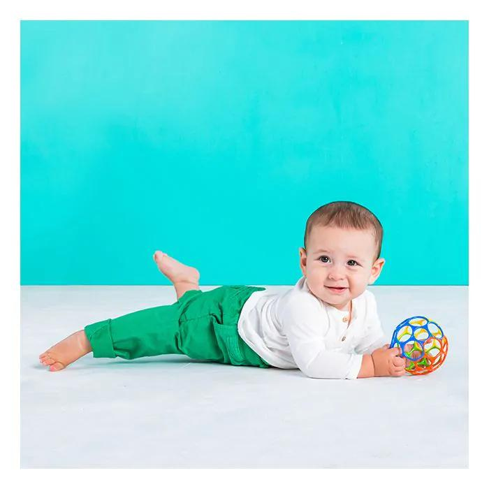 Oball | Rattle Easy Rammelaar Classic Multicolor 0+ | Speel je Wijs