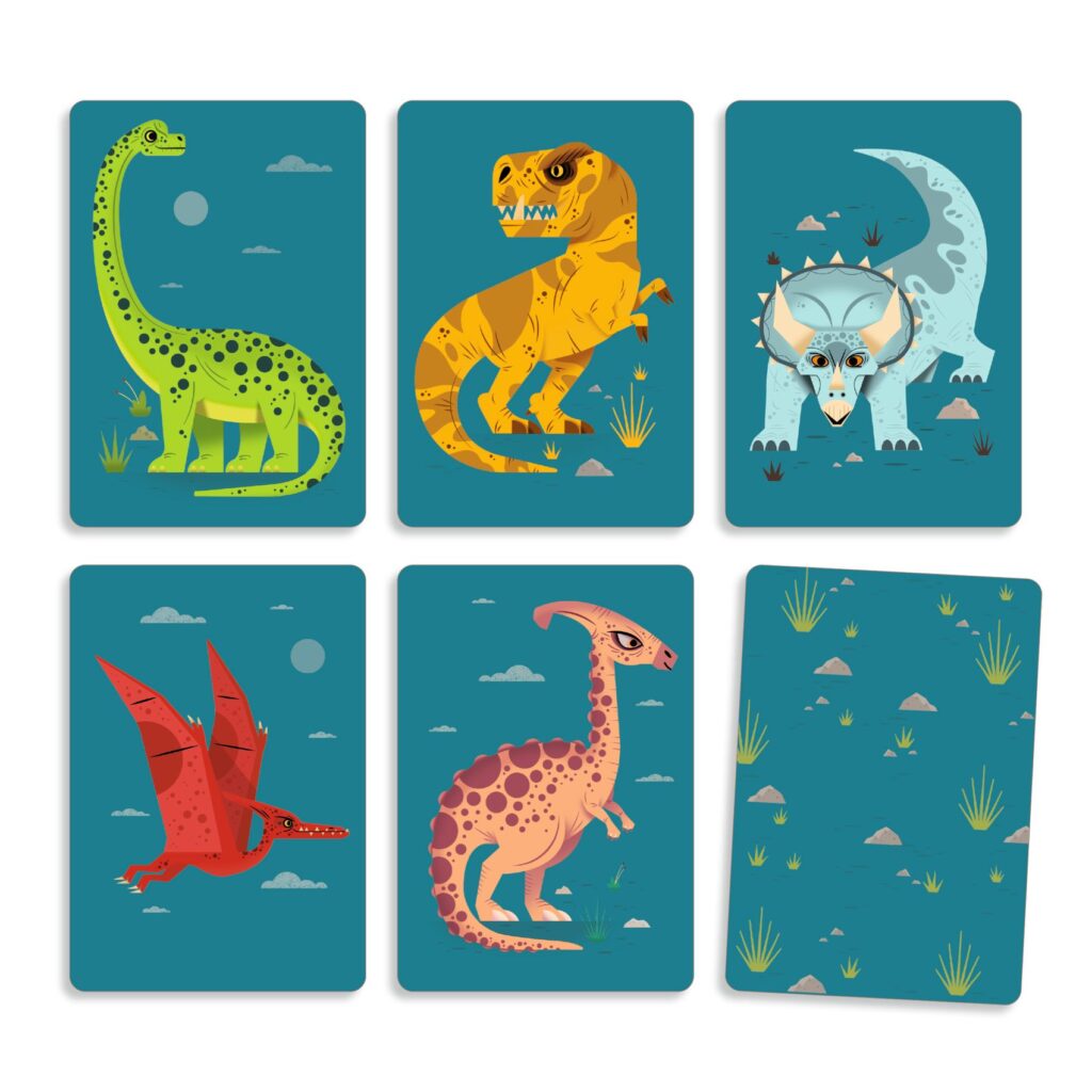 Djeco Kaartspel Dino Draft 6+