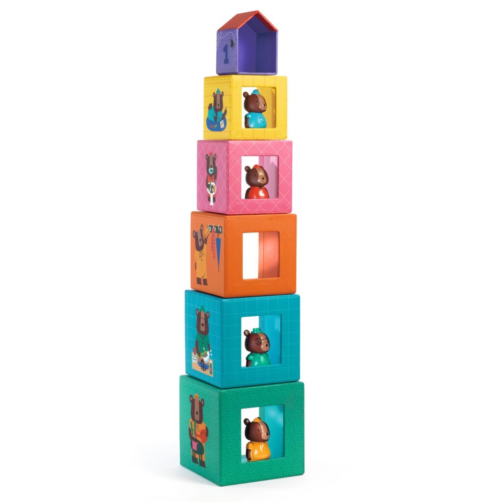 Djeco Stapelblokken - Topani House 1+ | Speel je Wijs