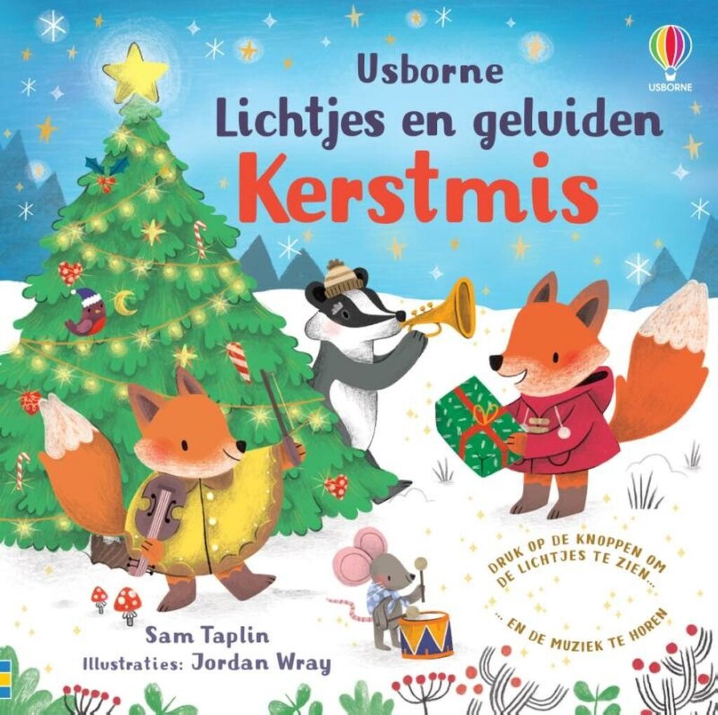 Usborne Lichtjes en Geluiden - Kerstmis 1+ | Speel je Wijs
