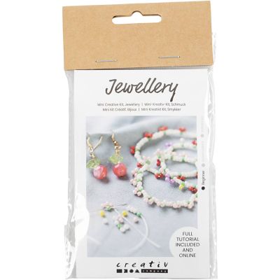 Mini Hobbyset Sieraden - Elastische Armbanden en Oorbellen| Speel je Wijs