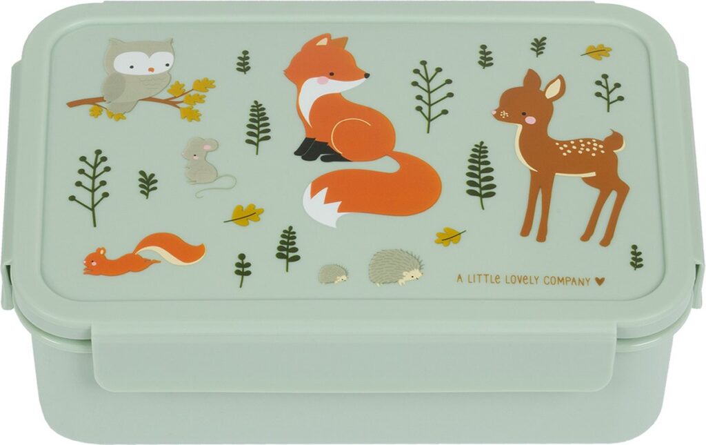 a Little Lovely Company Bento Lunchbox - Forest Friendss | Speel je Wijs