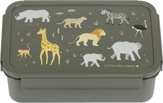 a Little Lovely Company Bento Lunchbox Savanne| Speel je Wijs