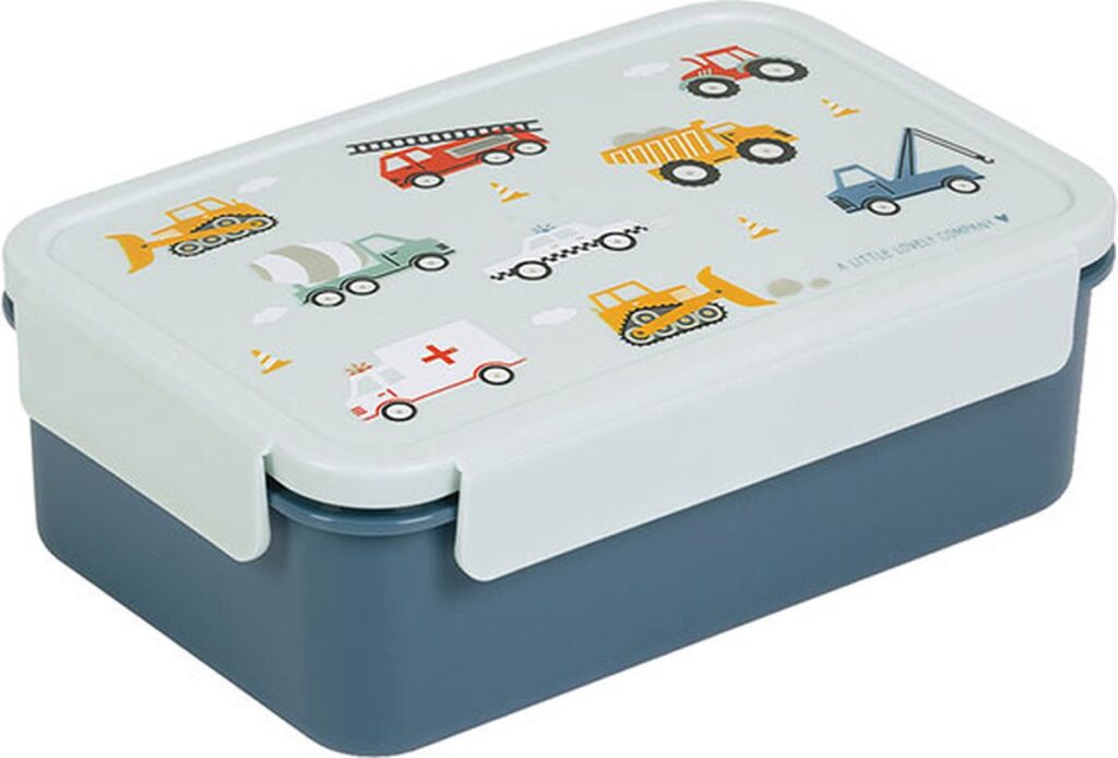 a Little Lovely Company Bento Lunchbox Voertuigen