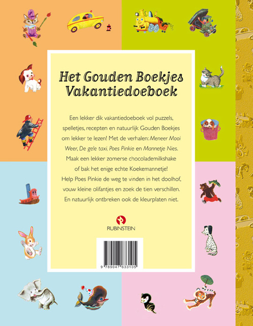Gouden Boekje | Vakantiedoeboek 4+