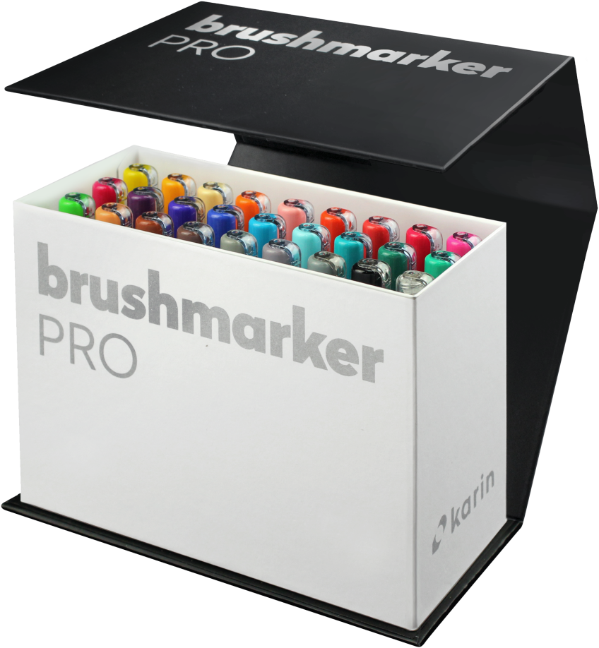 Karin Brushmarker Pro Mini Box 26 stuks