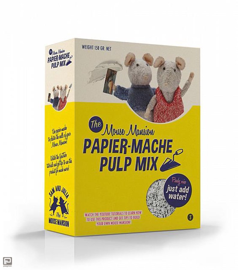 Sam & Julia Papier Mache Pulp Mix| Speel je Wijs