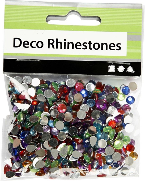 Creotime Strasstenen Rond en Druppel 5 mm - 15gr | Speel je Wijs