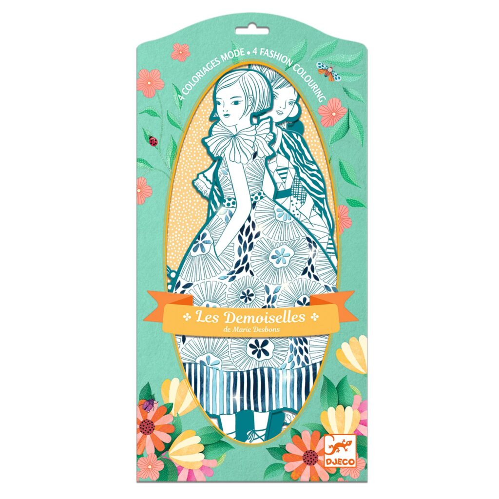 Djeco Mode Kleurplaten Rebekka & vrienden 6+| Speel je Wijs