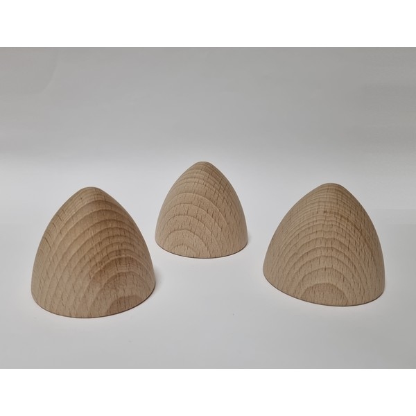Houten Kegel - Cone 60x50 mm