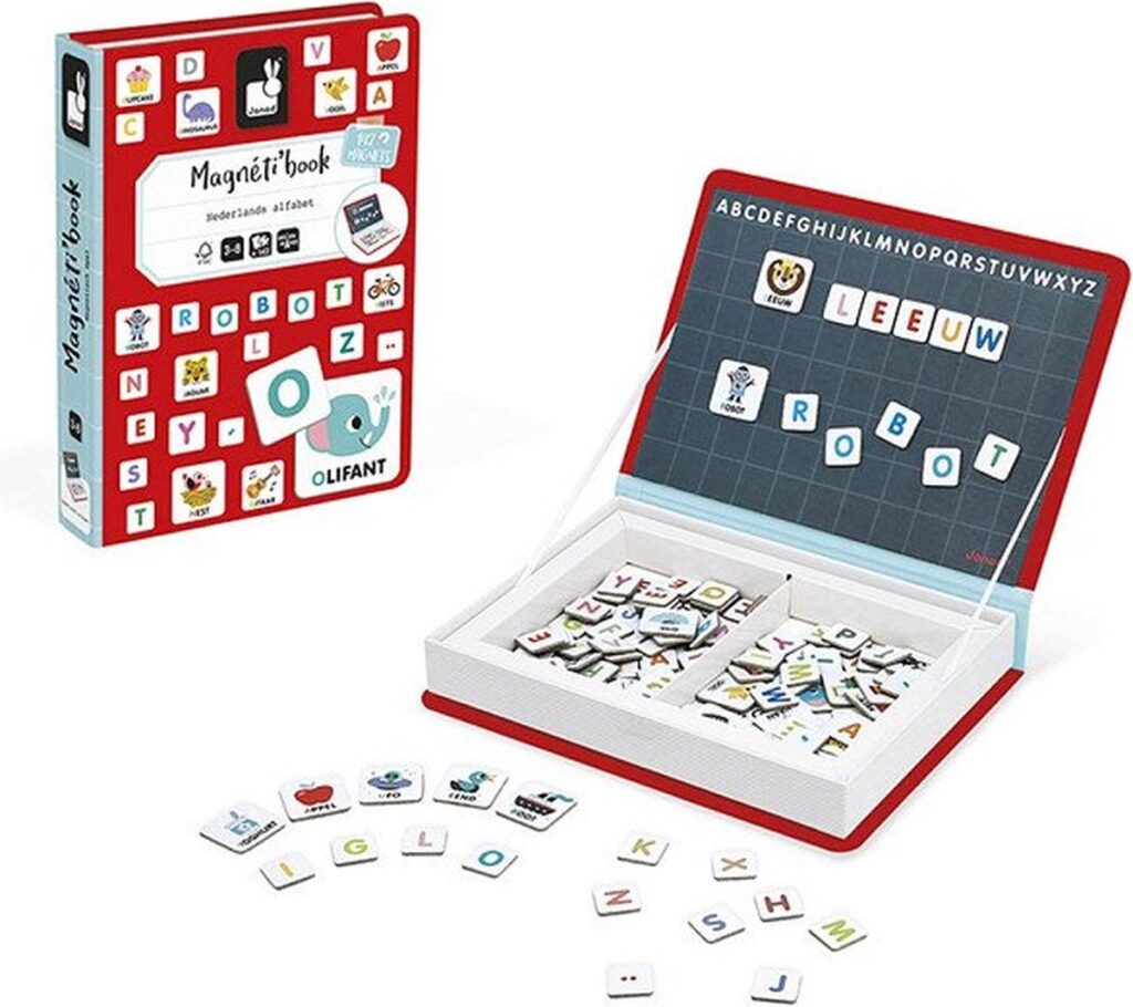 Janod Magnetibook – Alfabet Nederlandstalig | Speel je Wijs