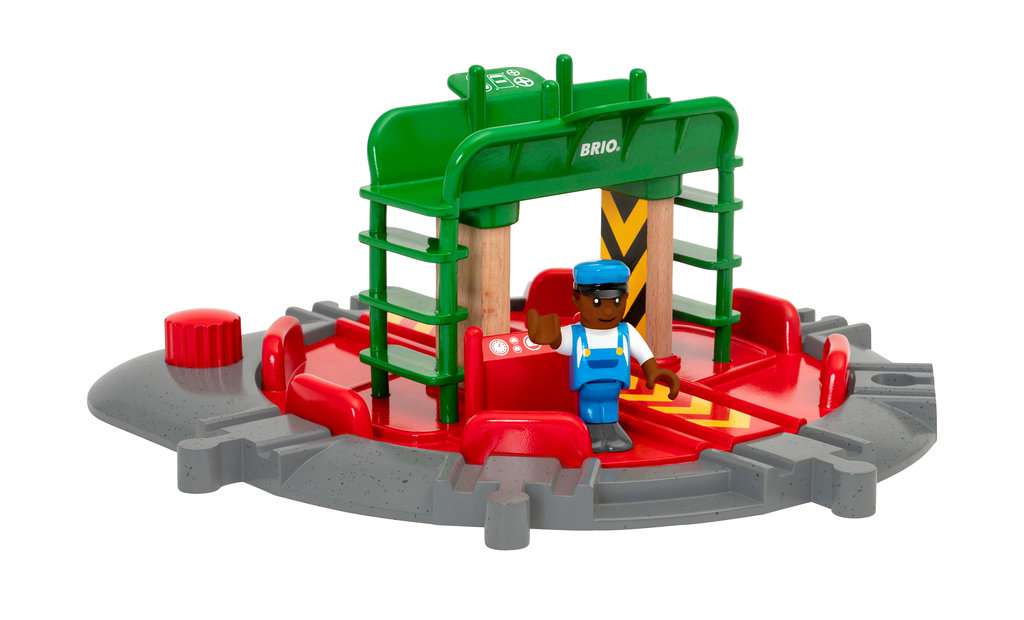 Brio - Draaitafel en Figuurtje - 33476